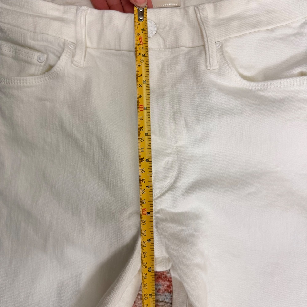 Mother The Roller Fray‎ Jeans in Fairest Of Them All Wide Leg Size 28 - Picture 11 of 12